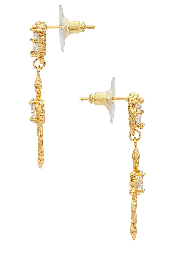 view 2 of 2 Casper Earrings in Gold