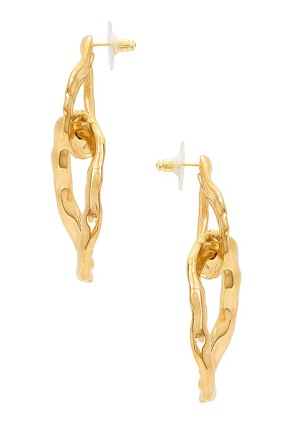 view 2 of 2 SANTIAGO 귀걸이 in Gold