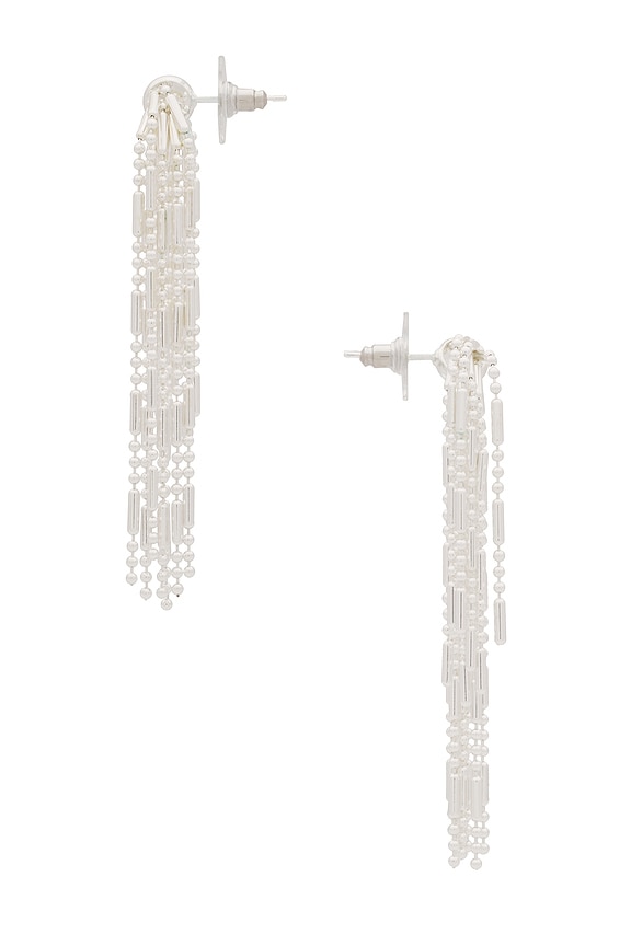 view 2 of 2 PENDIENTES RUS in Silver