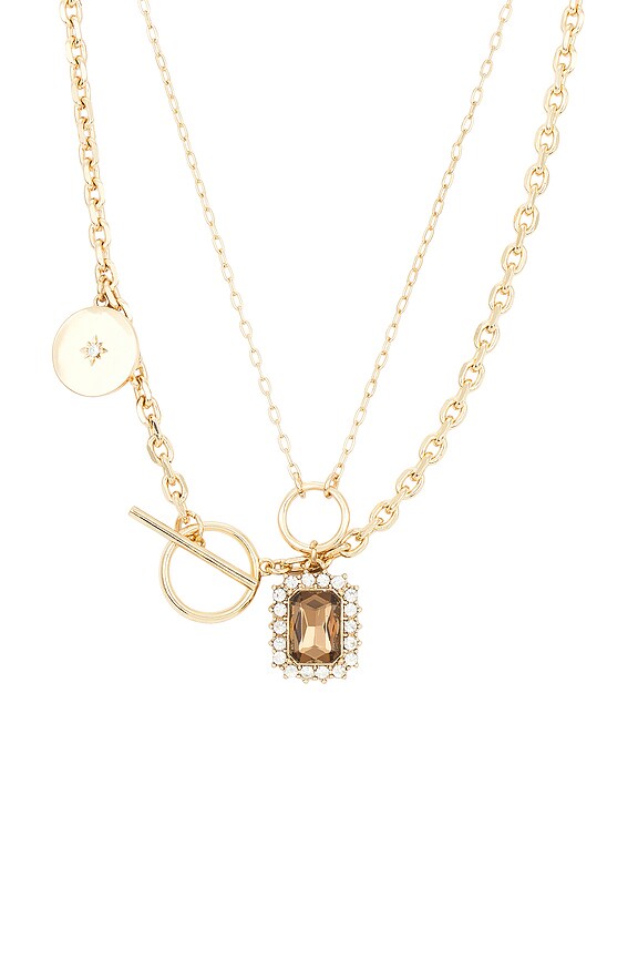 view 2 of 2 TOMMY 목걸이 in Amber