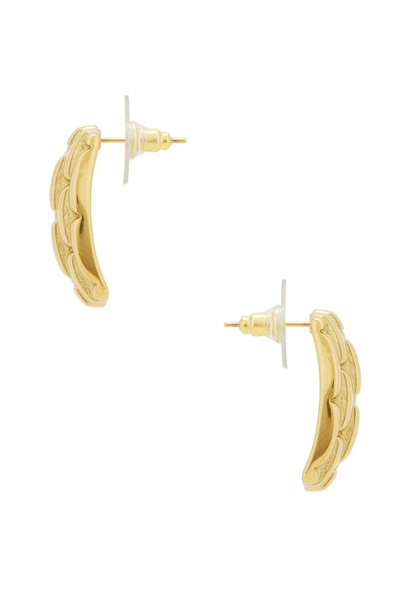 view 2 of 2 Rolly Stud Earring in Gold