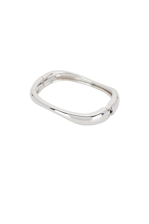 view 2 of 2 Lilly Bangle in Silver