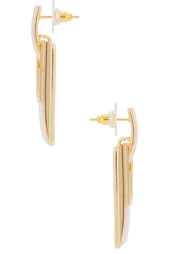 view 2 of 2 BOUCLES D'OREILLES AMELIA in Gold