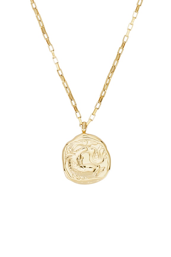 view 2 of 2 Horoscope Charm Necklace in Gold