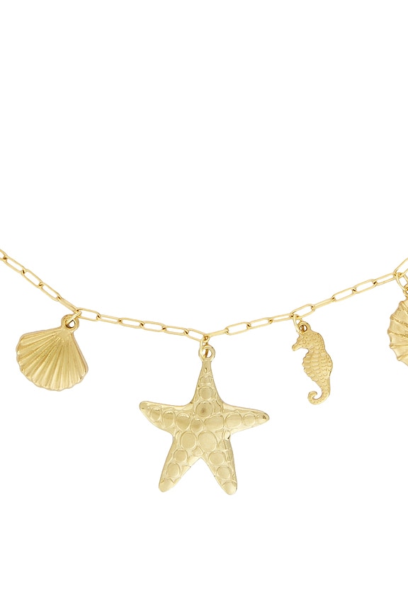 view 2 of 3 Ellie Necklace in Gold