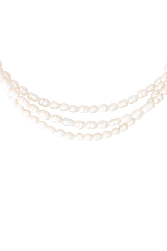 view 2 of 2 COLLIER RAS DU COU BLOOM in Pearl