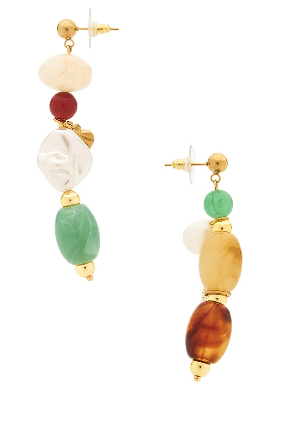 view 2 of 2 Drift Drop Earrings in Waterproof & Multi