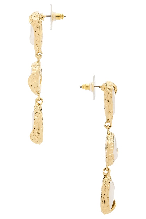 view 2 of 2 Heights Earrings in Gold