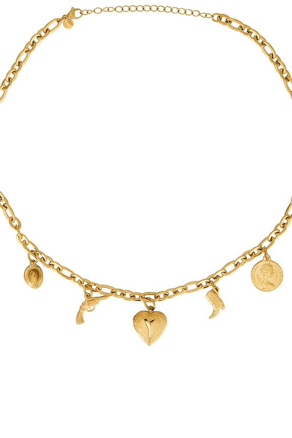 view 2 of 4 Western Charm Necklace in Gold