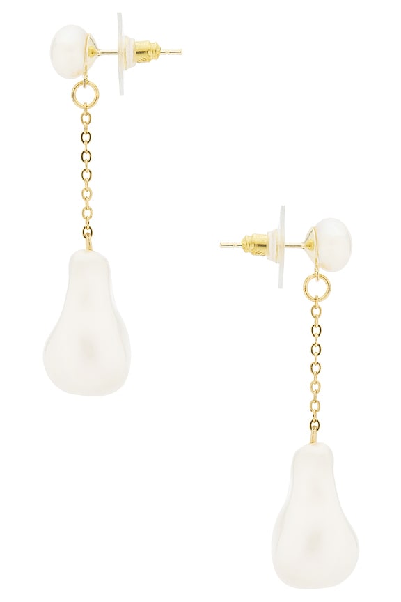 view 2 of 2 Evelyn Earrings in Gold