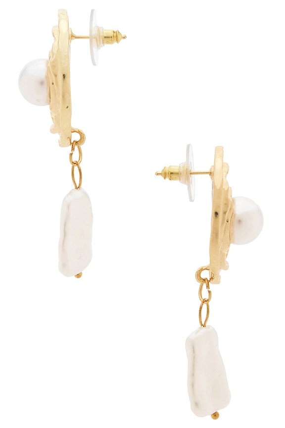 view 2 of 2 Lynn Earrings in Gold