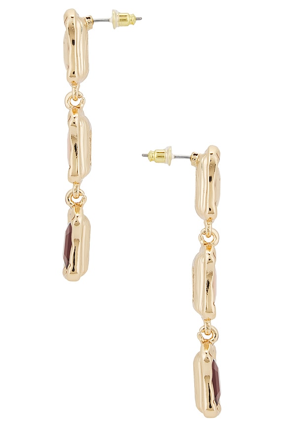 view 2 of 2 GLOW 드롭 귀걸이 in Merlon