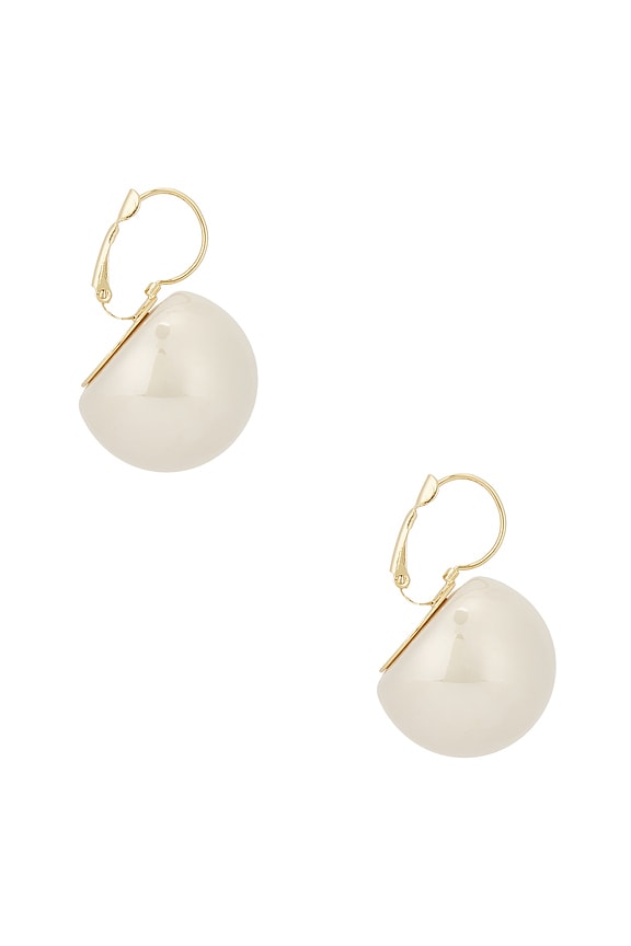 view 2 of 3 Roxie Earrings in Pearl