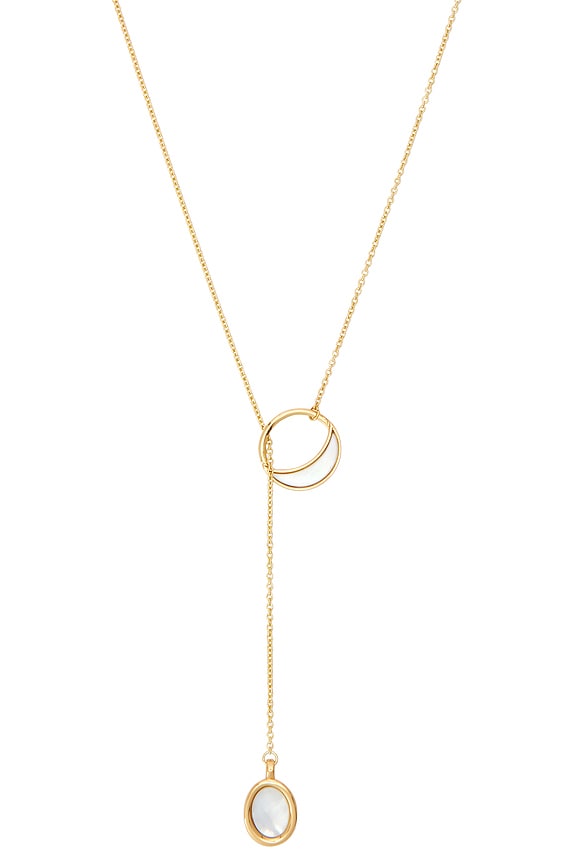 view 2 of 3 COLLAR LARIAT MORGAN in Gold