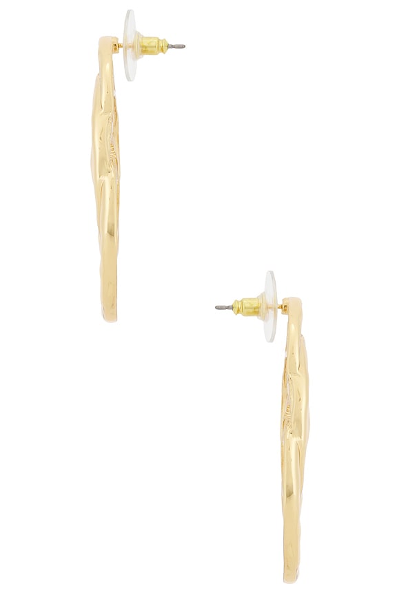 view 2 of 2 ORBIT ステートメントイヤリング in Gold