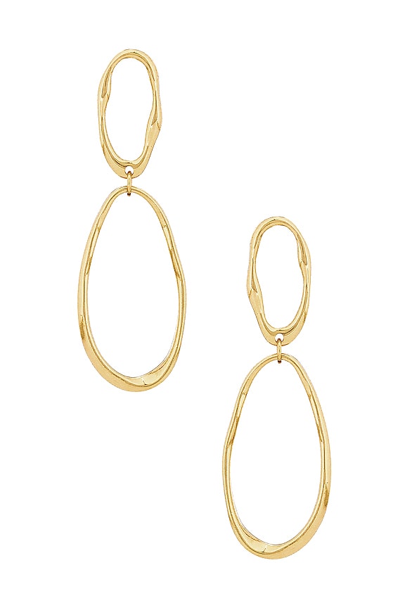 view 1 of 3 Laurel Earrings in Gold