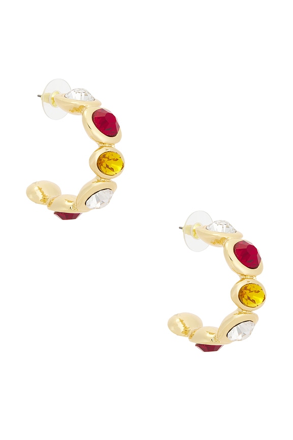 view 1 of 3 PENDIENTES DE ARO SEVILLA HOOPS in Autumn