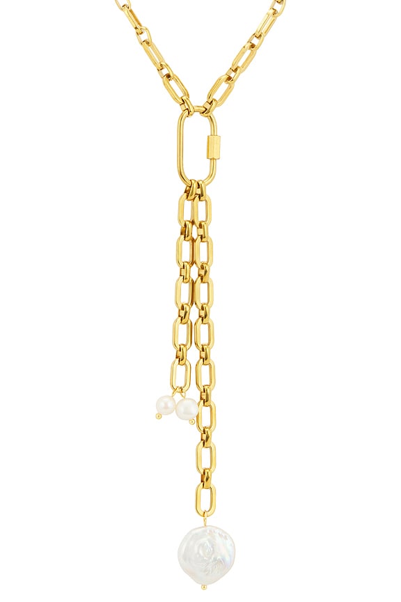 view 2 of 3 COLLIER LASSO ROE in Gold