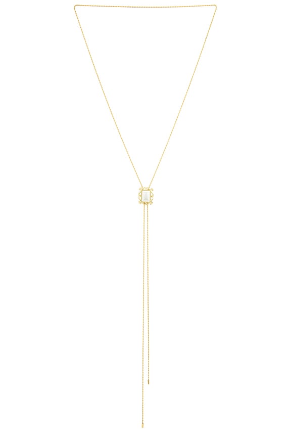 view 1 of 3 COLLIER LASSO VIVA BOLO in Gold & Pearl