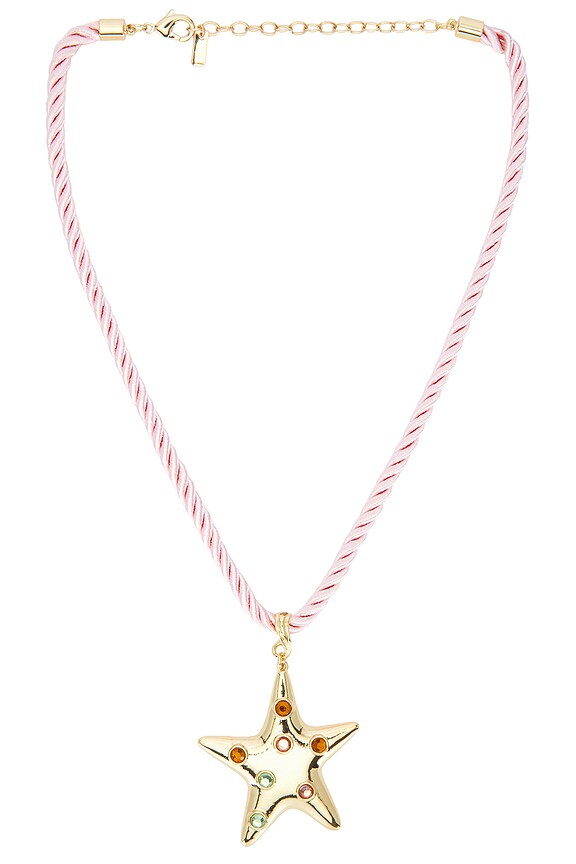 view 1 of 3 COLLAR COLGANTE SEA in Pink & Gold Multi