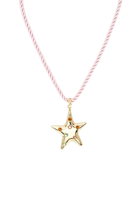 view 2 of 3 COLLAR COLGANTE SEA in Pink & Gold Multi