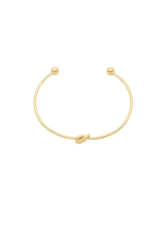 view 2 of 3 BRAZALETE KNOT in Waterproof & Gold