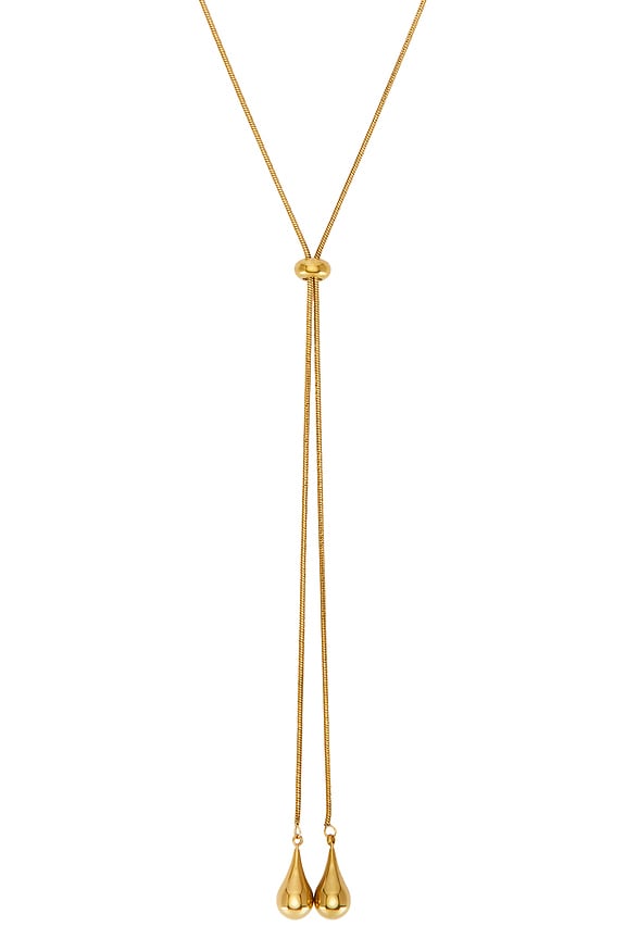 view 2 of 3 COLLIER LASSO BOLO in Waterproof & Gold
