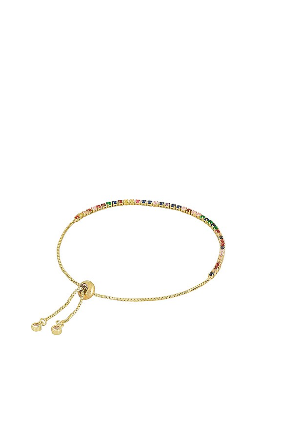 view 2 of 3 BRAZALETE TENNIS in Rainbow