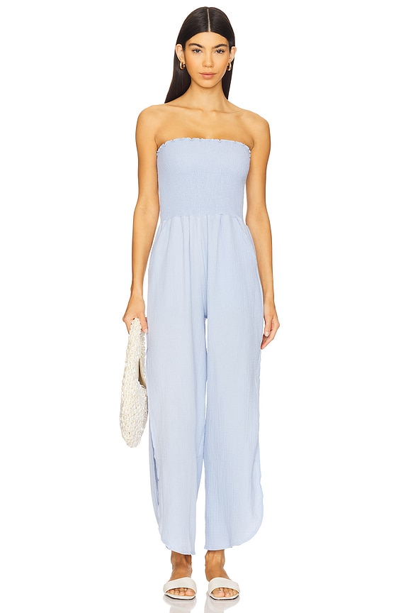 view 2 of 4 Harriet Jumpsuit in Cloud Blue Iris
