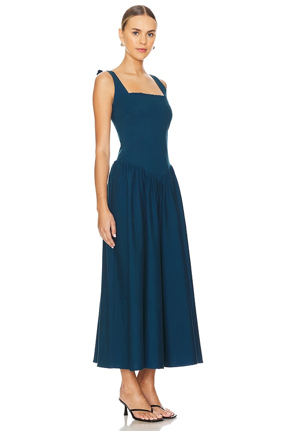view 2 of 3 Harlow Maxi Dress in Marine Teal