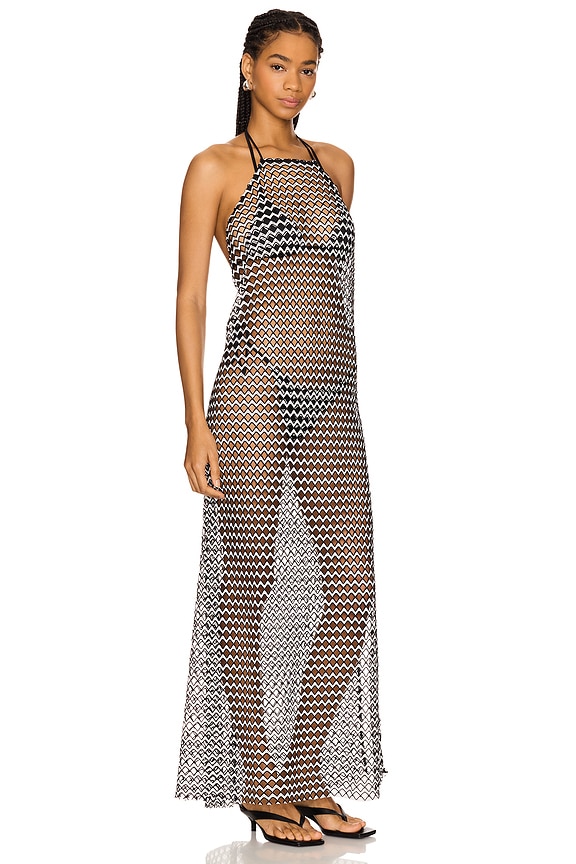 view 2 of 5 HARLEY 홀터넥 맥시원피스 in Domino Day