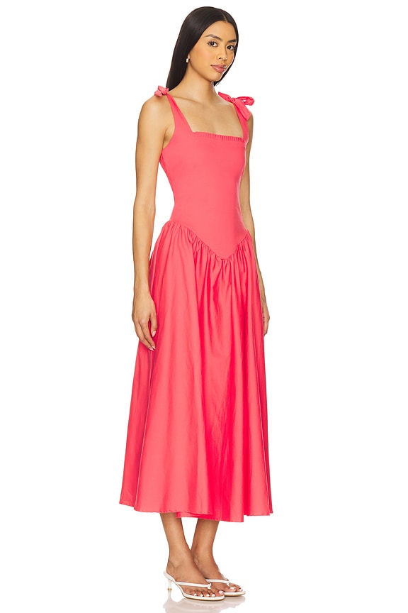 view 2 of 3 Harlow Maxi Dress in Sunkist Coral
