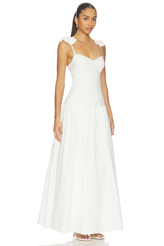 view 2 of 4 MAXIVESTIDO AUDREY in White