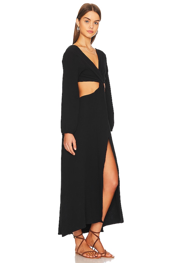 view 2 of 3 ROBE SERENA in Black