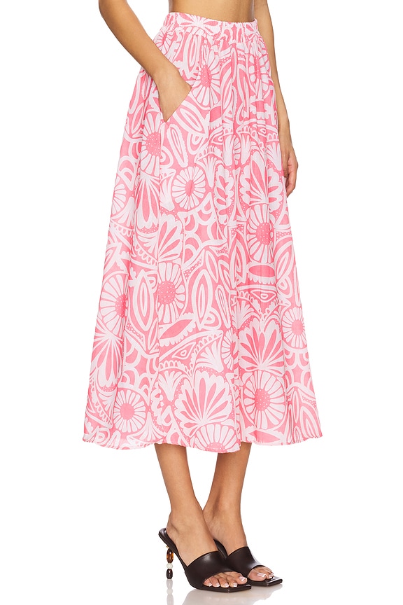 view 2 of 6 Paula Skirt in Tierra Linda Coral