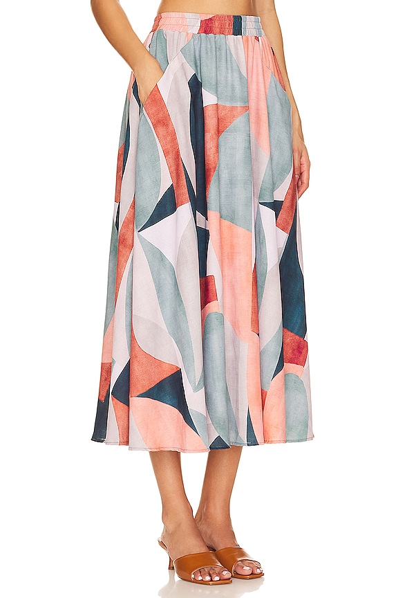 view 2 of 4 Paula Skirt in Riad Gardens