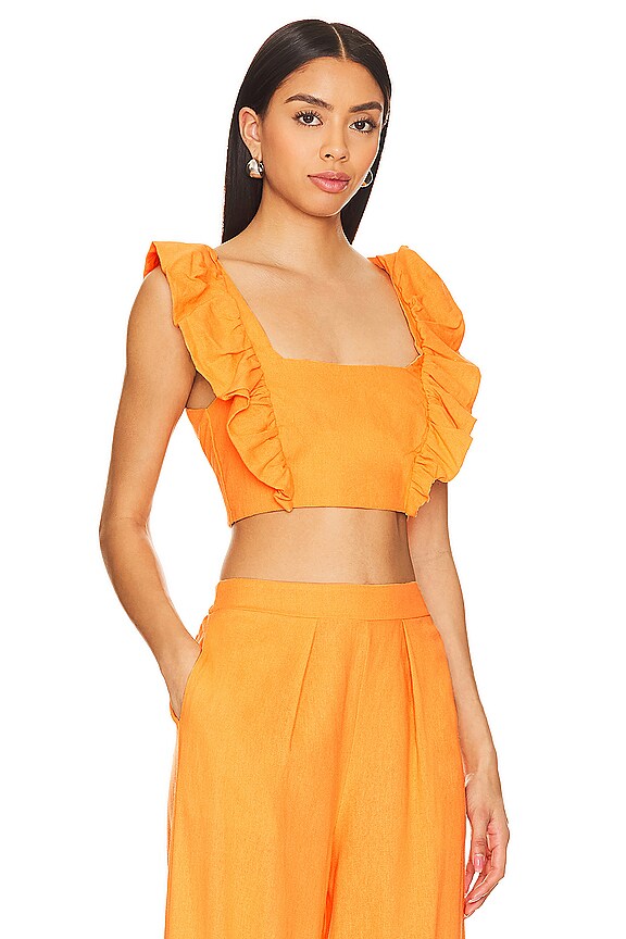 view 2 of 4 JOCELYN 탑 in Mango Tango