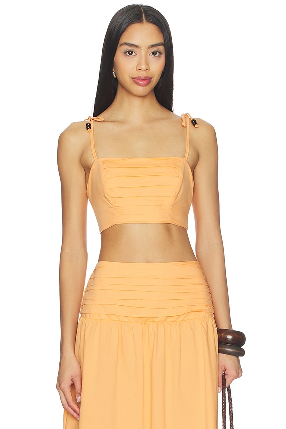 view 1 of 4 Ezra Top in Apricot
