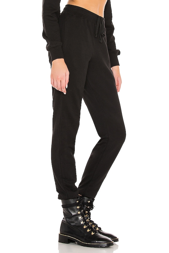 view 2 of 4 PANTALON SWEAT FRENCH TERRY in Black