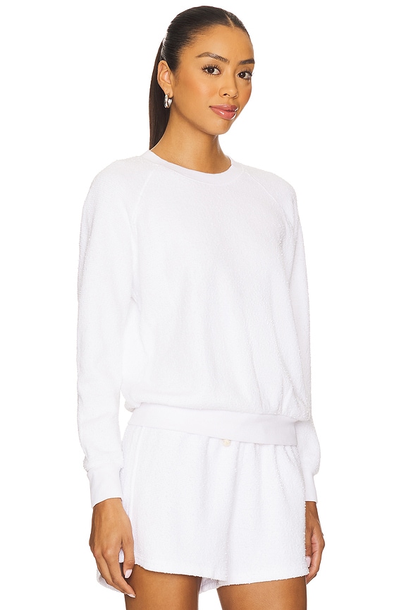 view 2 of 4 Sumer Boucle Sweatshirt in White