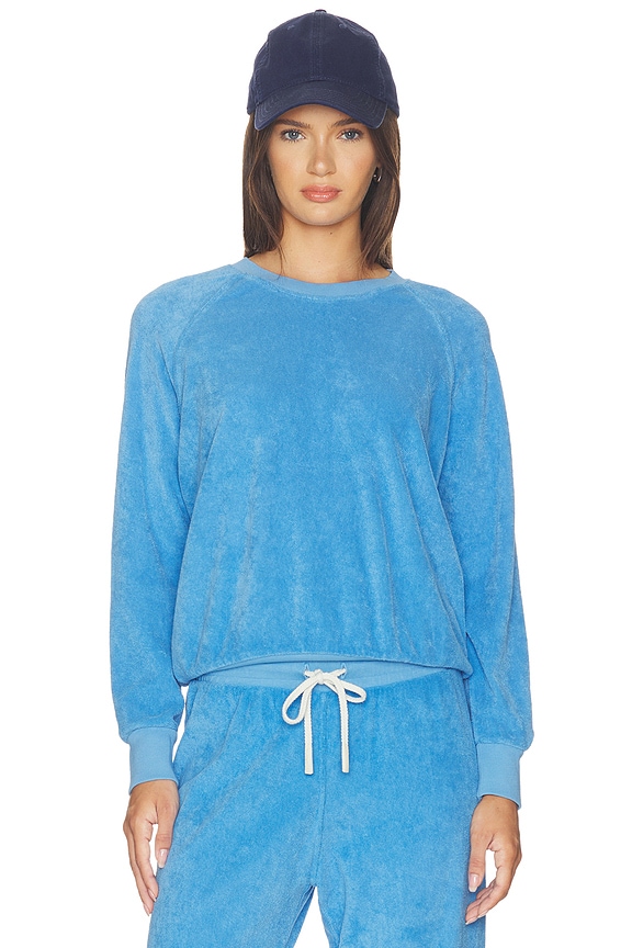 view 1 of 4 Saylor Loop Terry Sweatshirt in Pacific Blue