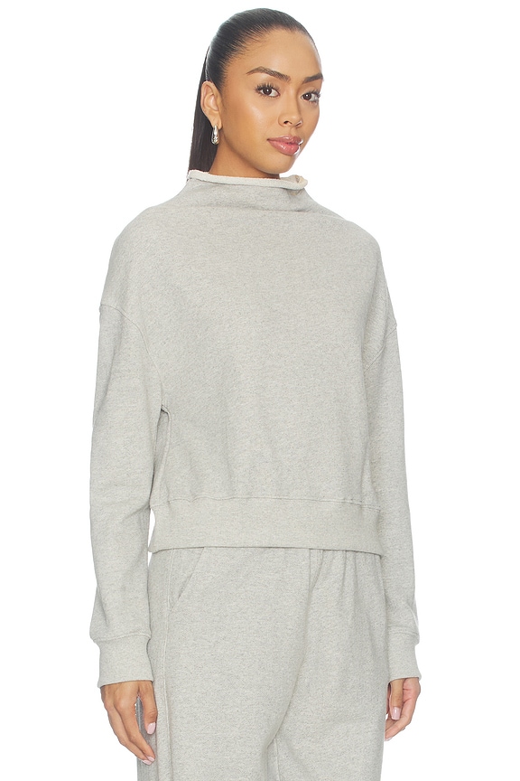 view 2 of 4 Arden Pullover Sweatshirt in Heather Grey