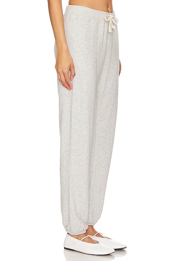 view 2 of 4 French Terry Jogger in Heather Grey
