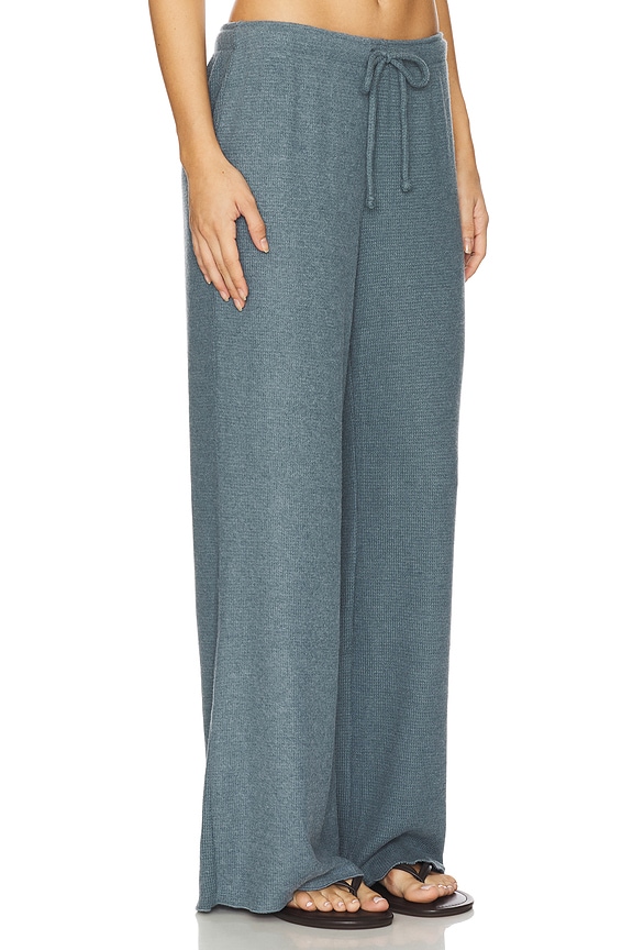 view 2 of 6 PANTALÓN CON CORDÓN TIPO WAFFLE MADDIE in Slate