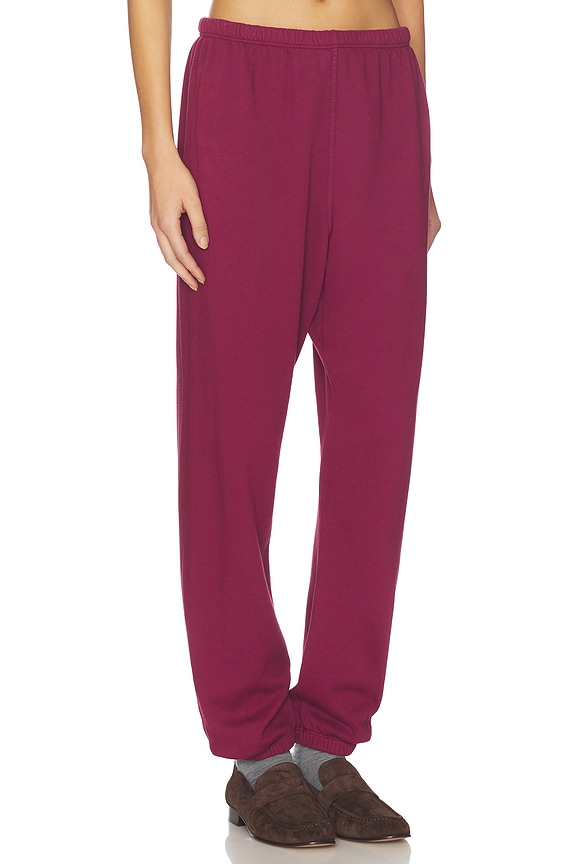 view 2 of 6 Johnny French Terry Easy Sweatpant in Dark Burgundy