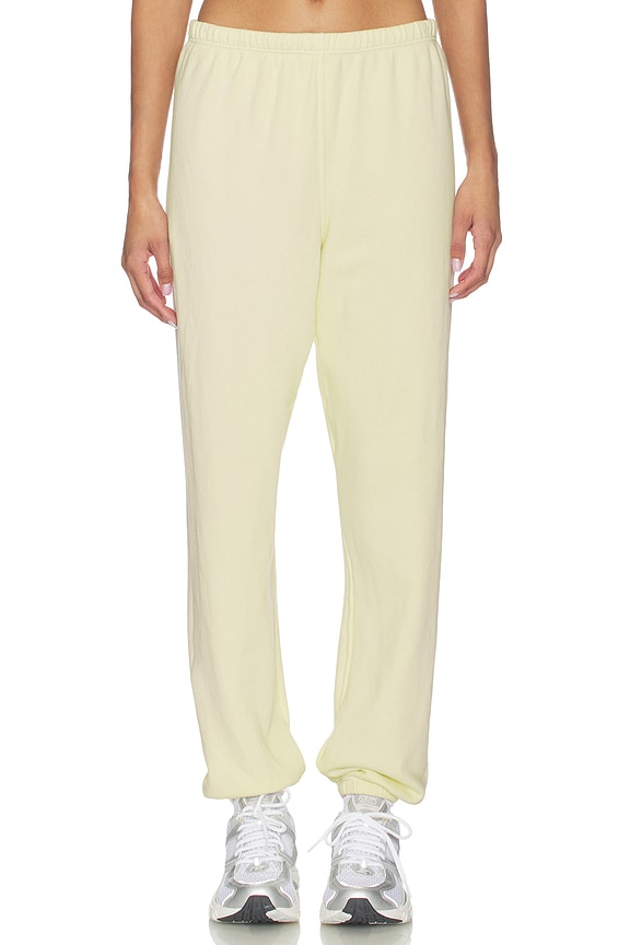 view 1 of 6 French Terry Easy Sweatpant in Custard