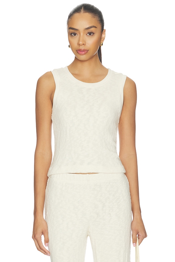 view 1 of 4 Kala Crop Tank in Natural