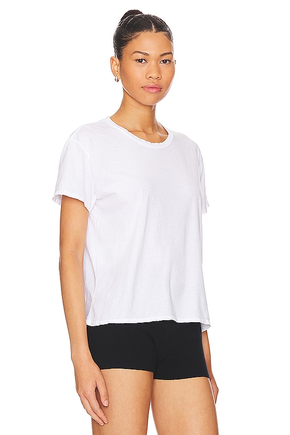 view 2 of 4 COTTON BOXY クルーTシャツ in White
