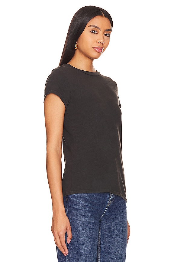 view 2 of 4 Recycled Cotton Baby Tee in Vintage Black