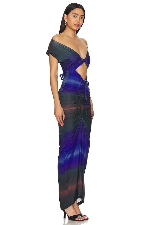 view 2 of 3 Gerome Dress in Midnight